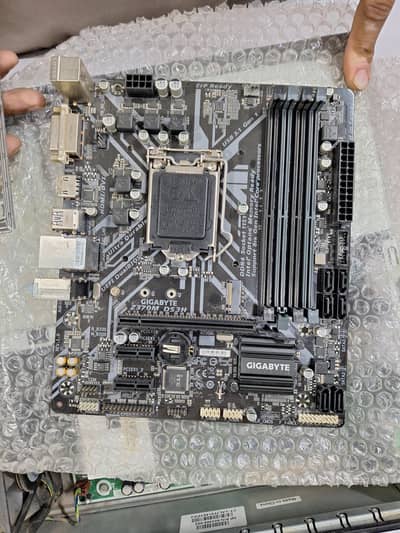 Gigabyte z370m motherboard. LGA 1151 Support 8,9th gen processor.