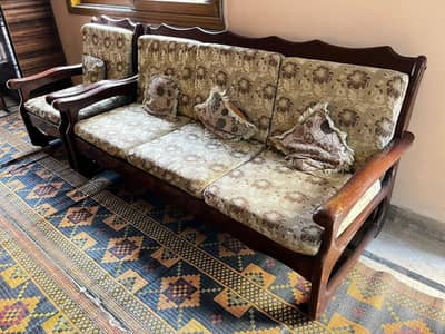 Sofa set with 3 tables