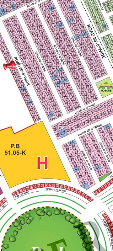 8 Marla Residential Plot For Sale In Bahria Orchard phase 2 Town Phase 2 Lahore