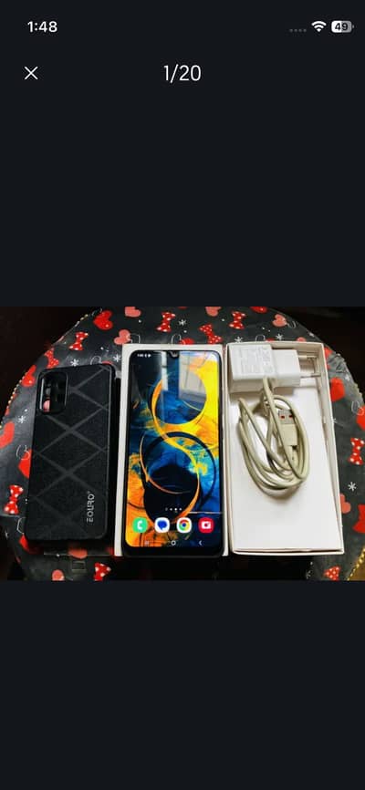 Samsung galaxy a32 with completed saman