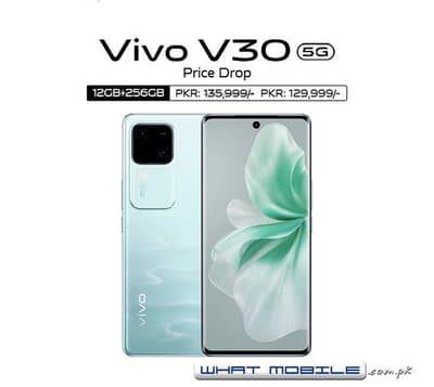 Vivo V30 full box new condition