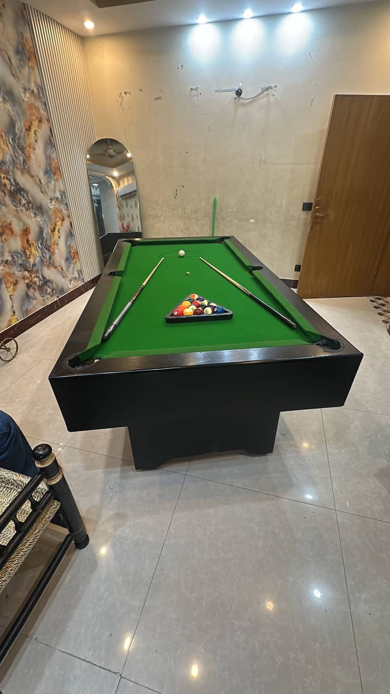 Snooker table 1