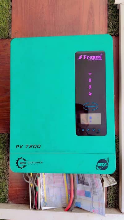 Fronus 6.2 KW Inverter Laga Hoa Hai Aa Kar Check Kar Len