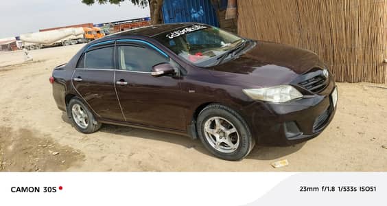 Toyota Corolla GLI  2012 MODAL 2014 register