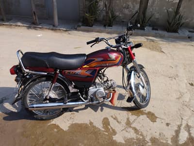Honda CD 70 10/9.8 urgent sale
