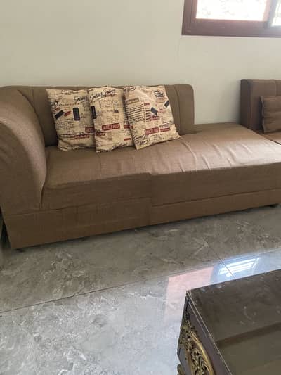 7 seater L shape 3 seater