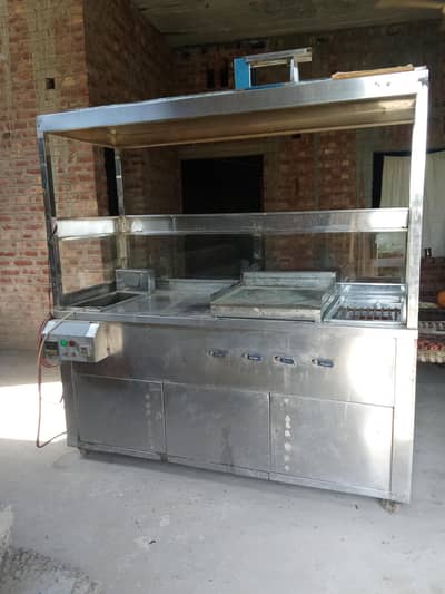 shuwarma and burger machine