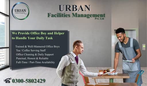 Office Boy Service /Office Helper/Office Boy Service Available