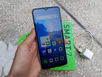 INFINIX SMART 7 4/64 WITH BOX CHARGER SEAL PACK