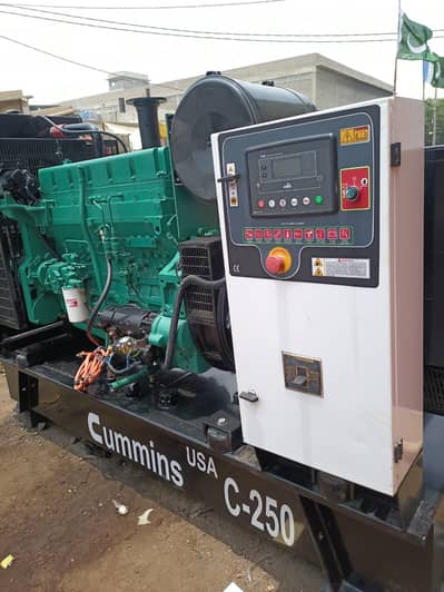 Cummins USA 250KVA Generator Complete Built Unit