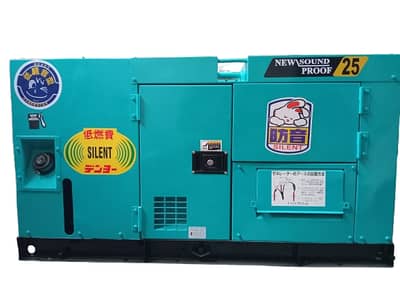 Denyo Japan 20 ~ 25 kVA Geniune Generator For Sale