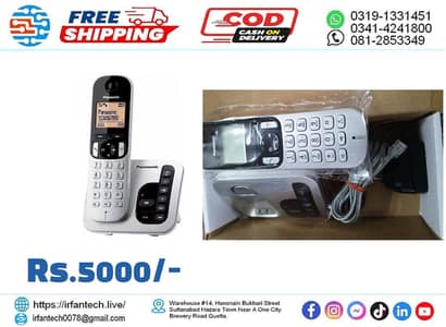 PTCL Landline Digital Cordless/Wireless Telephone with Answer Machine.