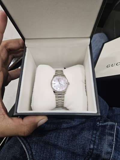 Gucci G-Timeless 29mm Original Watch Just Box Open, Gifted from Abroad