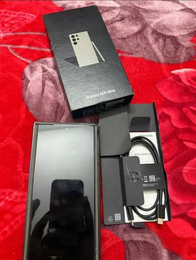 Samsung Galaxy S24 ultra complete box