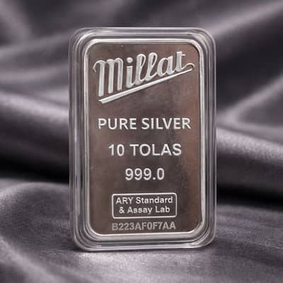 Pure Silver Bars 10 Tola & 1kg خالص چاندی