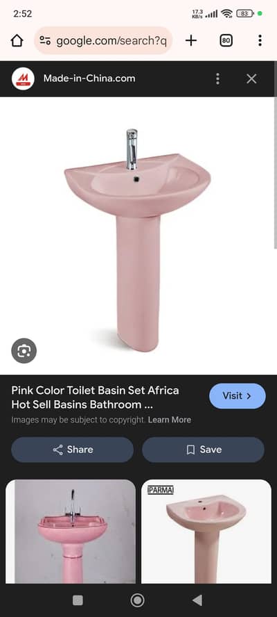 wash basin for indoor and outdoor