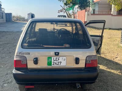 Suzuki Mehran 2017 VX. AC  also installed.