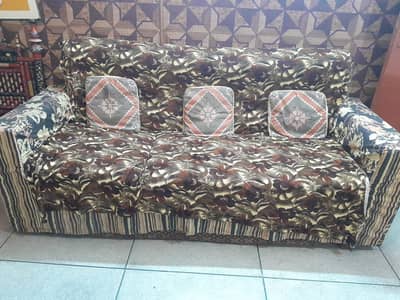 3 2 1 sofa set poshest with cotton covers