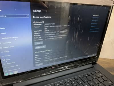 Dell i5 5th generation touchscreen laptop