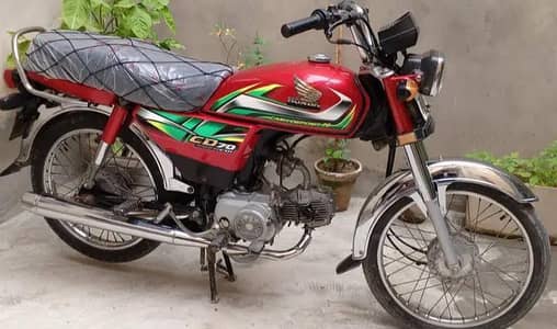 ہونڈا سی ڈی 70 ریڈ کلر