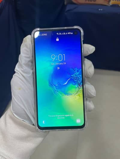 Samsung S10E Dull sim PTA approve.  No . exchange