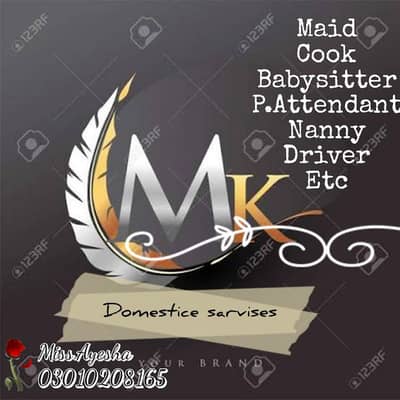 Maid. cook. babysittr. nanny. mother hlpr. P. Attdant