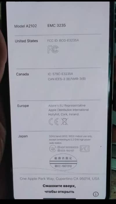 appleil iphone xs max  sale in parts body battery led pannel ok .