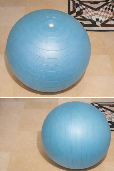 Blue Yoga / Exercise Ball – Good Condition