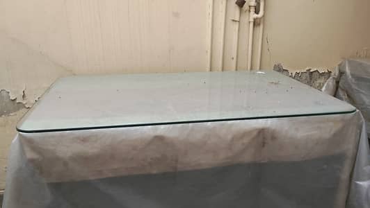 Used dining table with iron stand and mirror