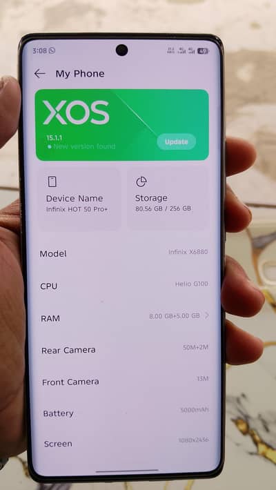 Infinix hot 50 pro plus