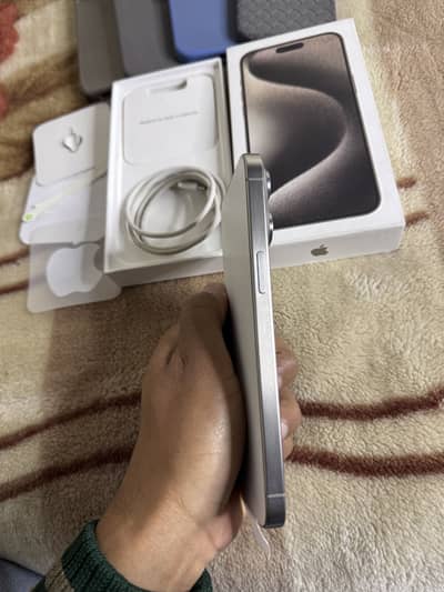 iPhone 15 pro max 256gb hk dual physical sim official pta approved