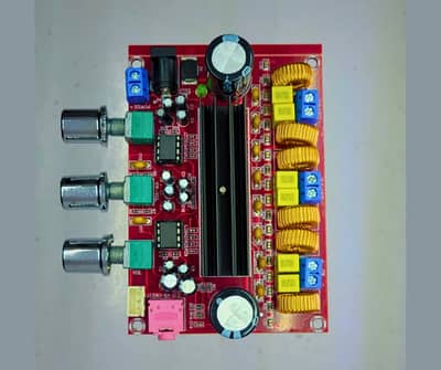  TPA3116D2 – 2.1 Channel Power Amplifier Board (3 Volume Controls)
