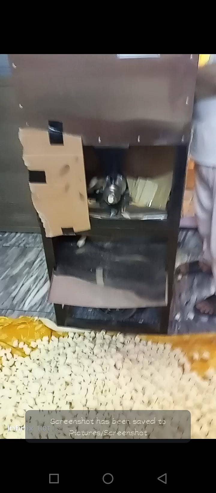 Corn puff making machine 1