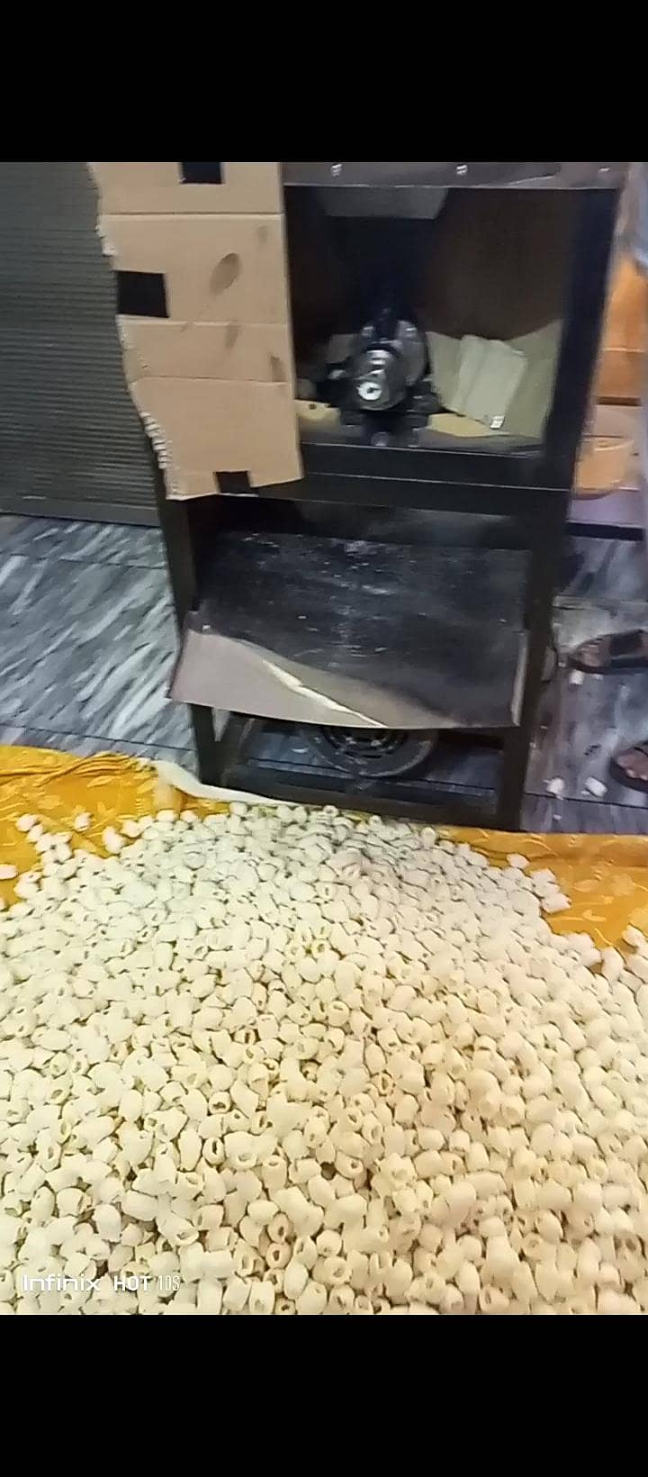 Corn puff making machine 4