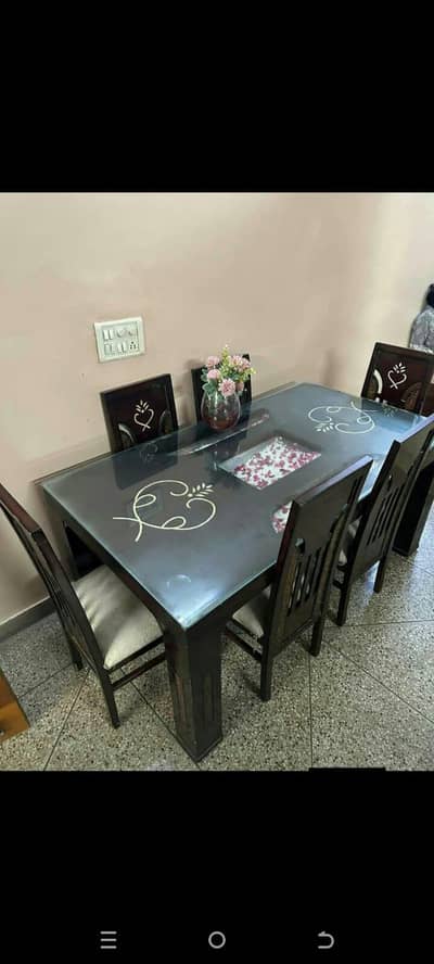 dinning table 6 chairs