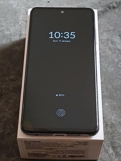 samsung a52s 8+8/128 gb with box