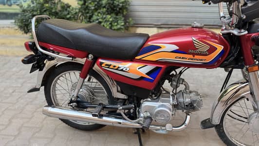 CD70 2025 lash condition all okay no work required  1st owner