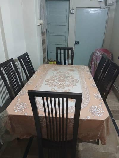 dining table and 6chairs