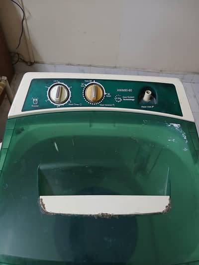 Haier washing machine