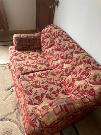 Complete sofa set urgent selling in good condition.