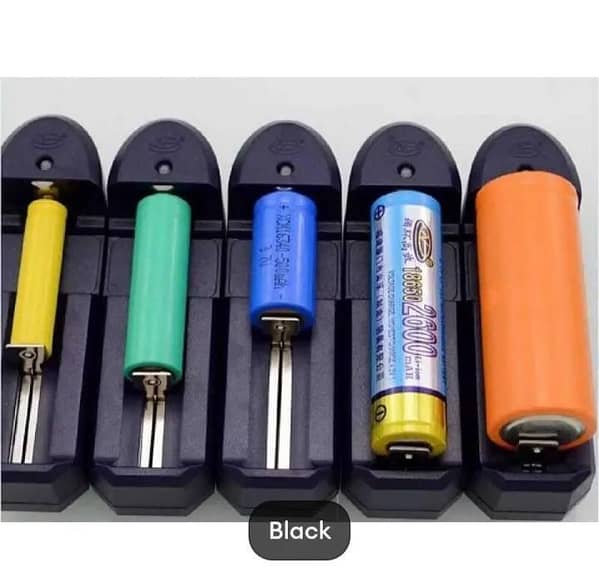 Universal Portable Lithium Cell Charger – Multifunctional Single-Slot Charging Device