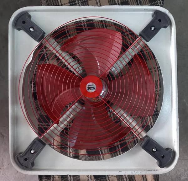 AL-REHAN 12" Metal Exhaust Fan – 100% Pure Copper Winding, 1-Year Warranty