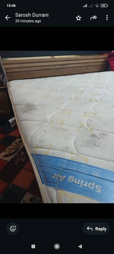Spring mattress for sale (urgent)