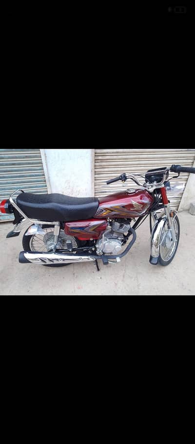 cg 125 2025 showroom condition