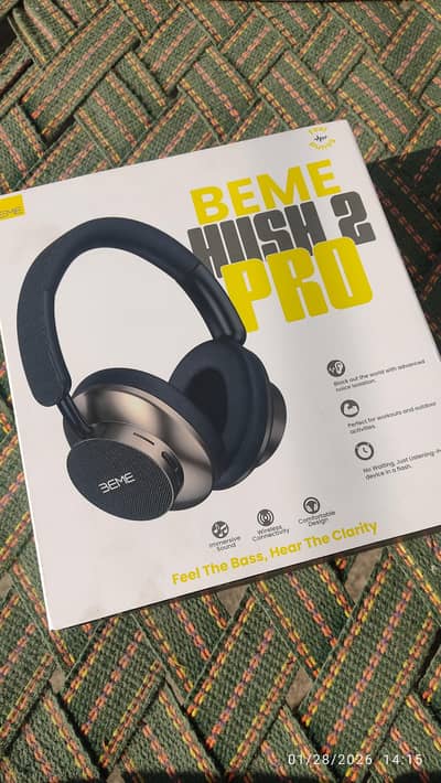 BEME HUSH 2 PRO HEADPHONES (ANC)
