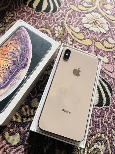 Iphone xsmax 256gb dual sim pta approved with box