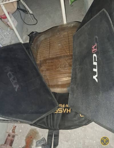 Floor diamond mat and sun shader honda city 2005 to 2008