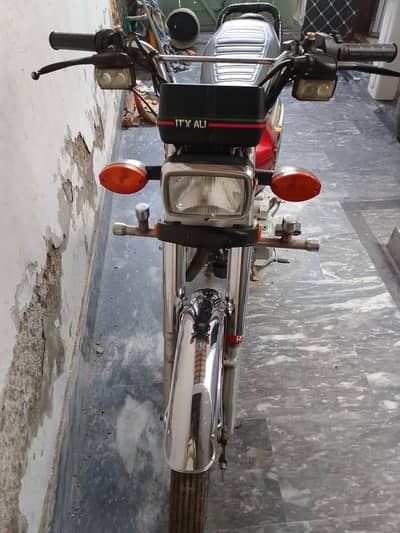 Honda 125 Apirl Salford stat