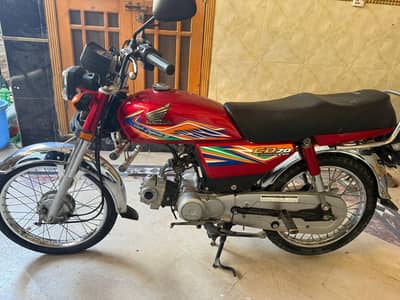 Honda CD 70 2020 Model | Excellent Condition | Home Used