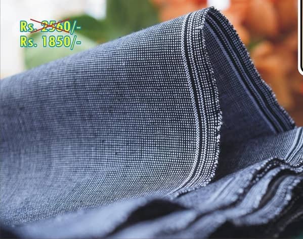 Winter Wear Floret Men Premium Export Quality Unstitched Shalwar Kameez Fabric